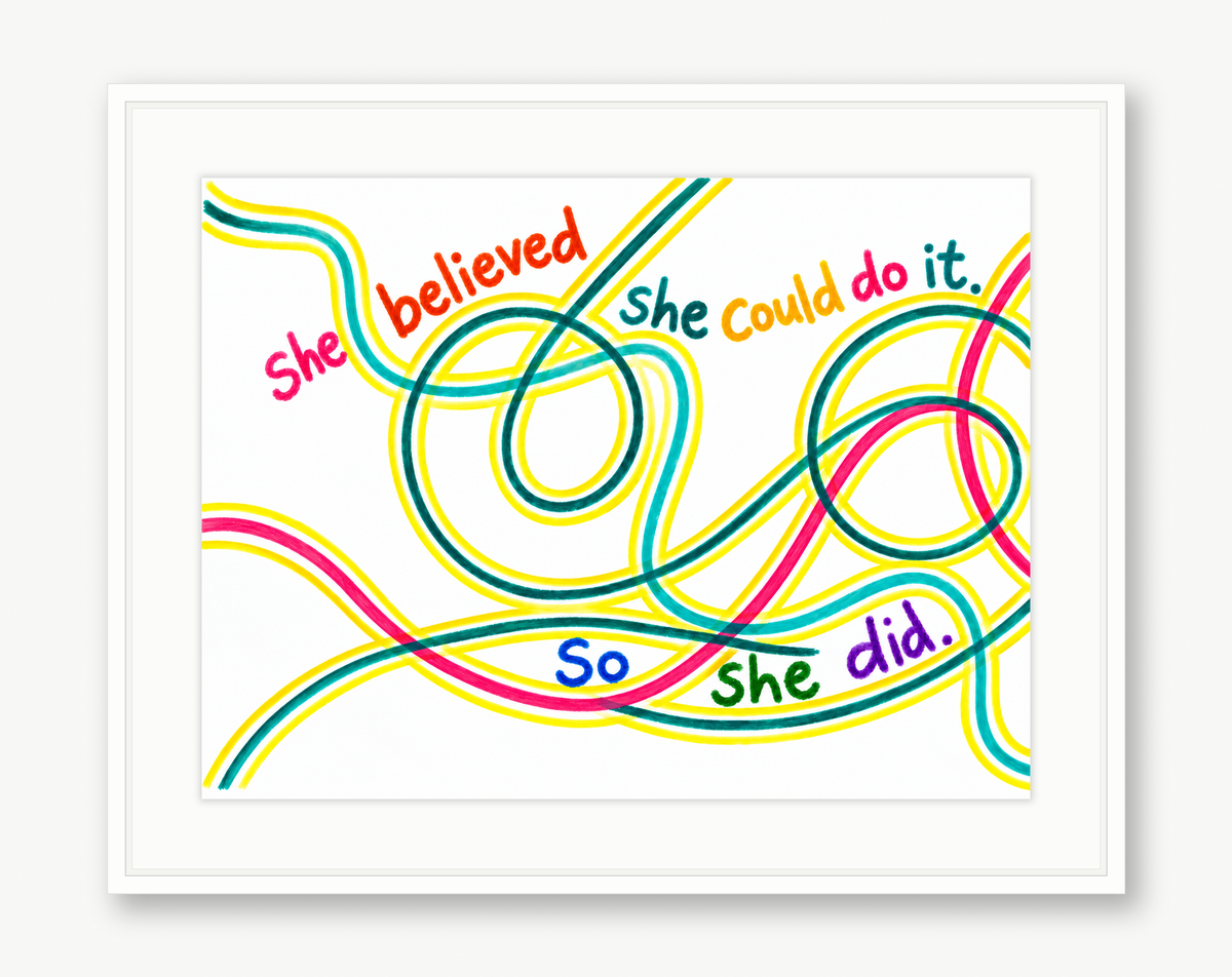 Inspiring Word Prints